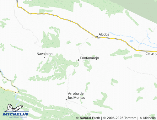 Mapa MICHELIN Fontanarejo - ViaMichelin