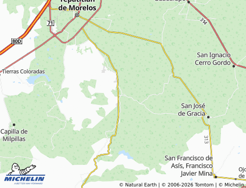 MICHELIN La Mota map - ViaMichelin