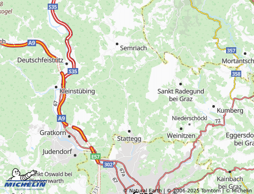 MICHELIN Leber map - ViaMichelin