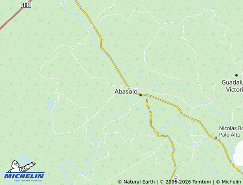 MICHELIN Beatriz Anaya map - ViaMichelin