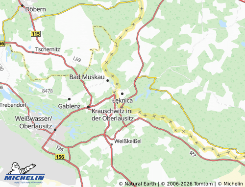 MICHELIN-Landkarte Lugknitz - ViaMichelin