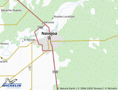 Mappa MICHELIN Nueva 16 de Junio - ViaMichelin