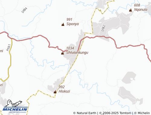 MICHELIN Bongindawo map - ViaMichelin