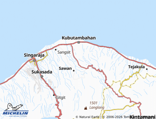 MICHELIN Bila map - ViaMichelin