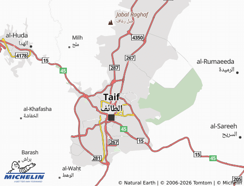 Carte MICHELIN jabra - ViaMichelin