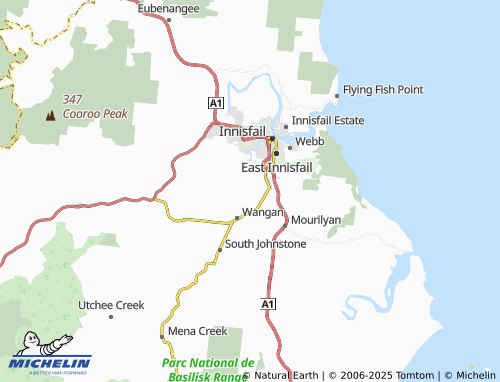 MICHELIN Mundoo map - ViaMichelin