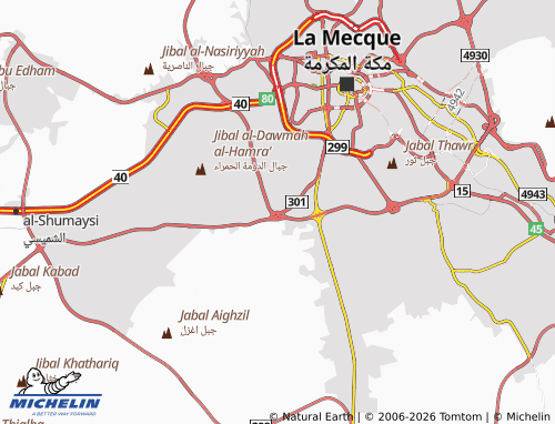 Carte MICHELIN waliu aleahd - ViaMichelin