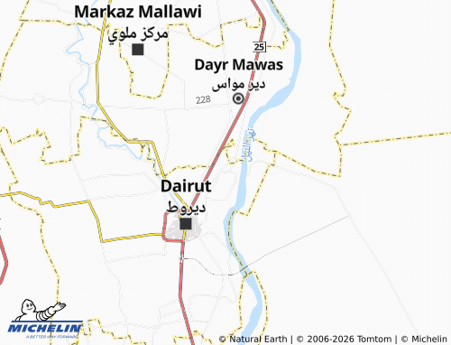 Mapa MICHELIN Jaraf Sarhan - ViaMichelin