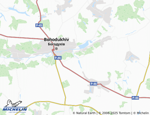 MICHELIN-Landkarte Lozova - ViaMichelin