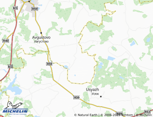 MICHELIN Kosino map - ViaMichelin