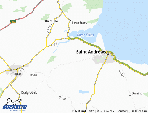 Carte MICHELIN Strathkinness - ViaMichelin