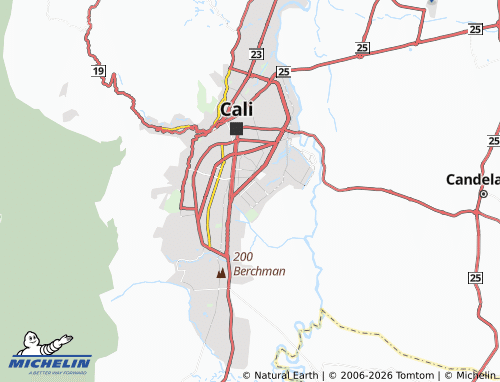 Carte MICHELIN Unión Popular - ViaMichelin