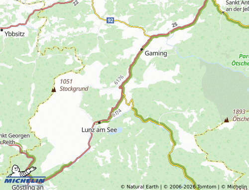 MICHELIN Polzberg map - ViaMichelin