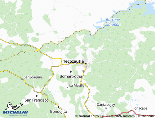 Mappa MICHELIN Morelos Sexta Manzana - ViaMichelin