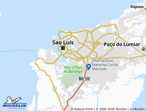 Mapa MICHELIN João Paulo - ViaMichelin