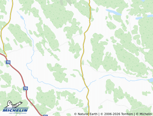 MICHELIN-Landkarte Korsbacken - ViaMichelin