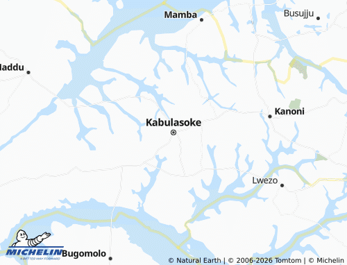 MICHELIN Kabulasoke map - ViaMichelin