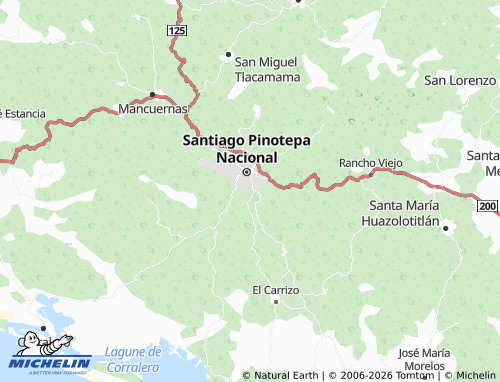 MICHELIN del Zapote map - ViaMichelin