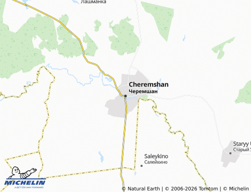 MICHELIN-Landkarte Cheremshan - ViaMichelin