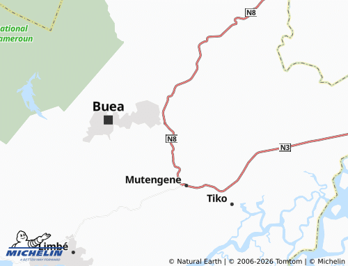 MICHELIN Bolifamba map - ViaMichelin