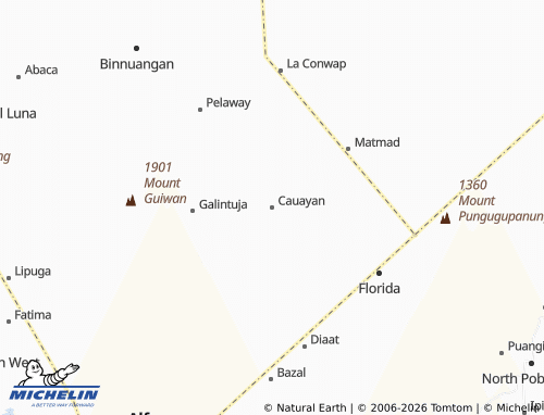 MICHELIN Cauayan map - ViaMichelin