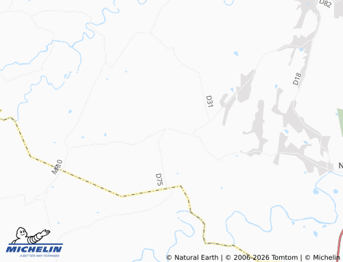 MICHELIN Mbungeni map - ViaMichelin