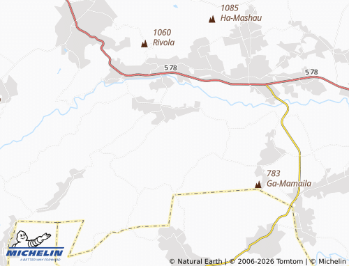 MICHELIN-Landkarte Tshikumbu - ViaMichelin