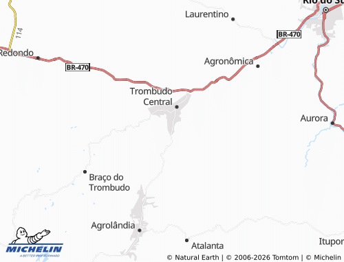 Mapa MICHELIN Satão - ViaMichelin