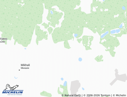 MICHELIN Staroye Tonino map - ViaMichelin