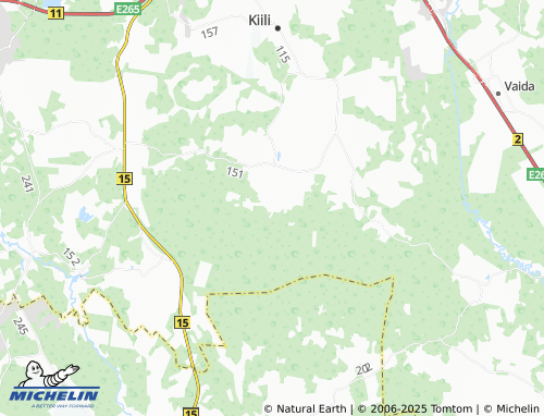 MICHELIN Kurevere map - ViaMichelin