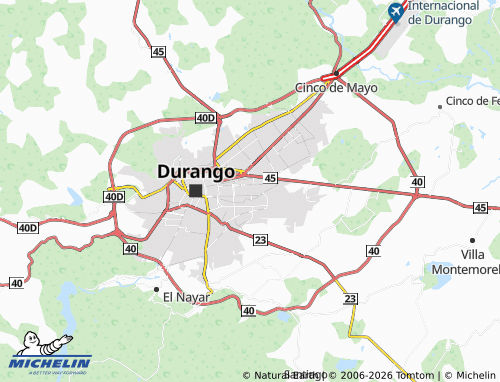 Carte MICHELIN J Guadalupe Rodríguez - ViaMichelin