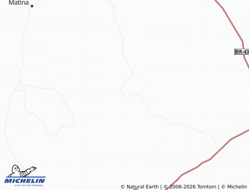 MICHELIN Pajeú do Vento map - ViaMichelin
