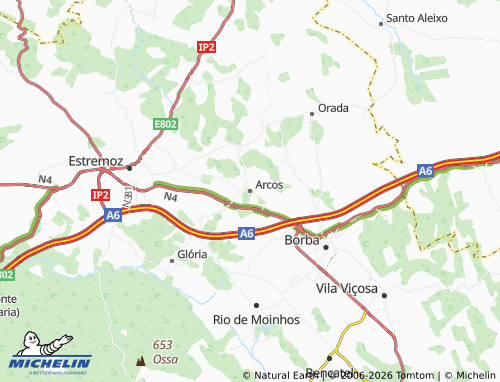 Mappa MICHELIN Arcos - ViaMichelin