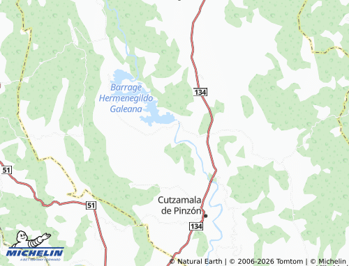 MICHELIN La Palma map - ViaMichelin