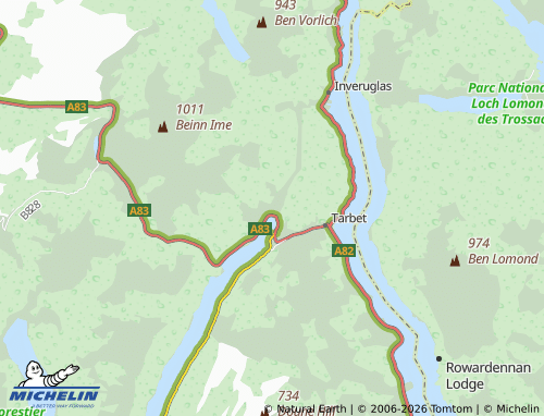 Carte MICHELIN Succoth - ViaMichelin