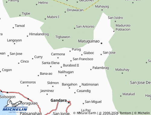 MICHELIN Dao map - ViaMichelin