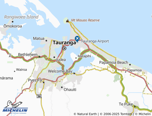 Mappa MICHELIN Matapihi - ViaMichelin