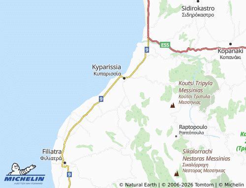 MICHELIN Rouzaki map - ViaMichelin
