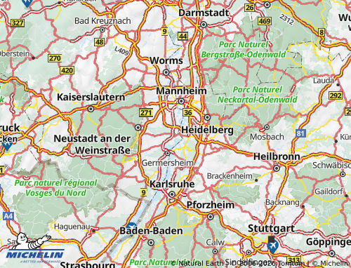 MICHELIN Speyer map - ViaMichelin
