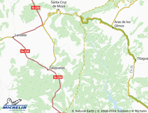 Kaart MICHELIN Higueruela - ViaMichelin