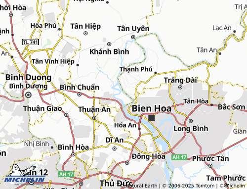 MICHELIN-Landkarte Thạnh Hội - ViaMichelin