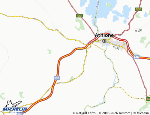 MICHELIN Crancam map - ViaMichelin