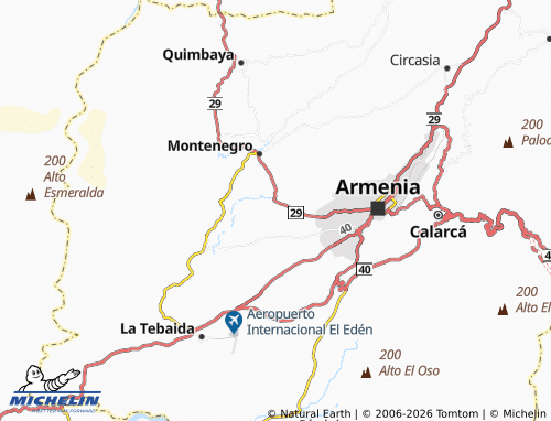 MICHELIN Pantanillo map - ViaMichelin