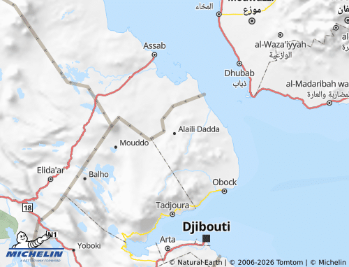 Mappa MICHELIN Alaili Dadda - ViaMichelin