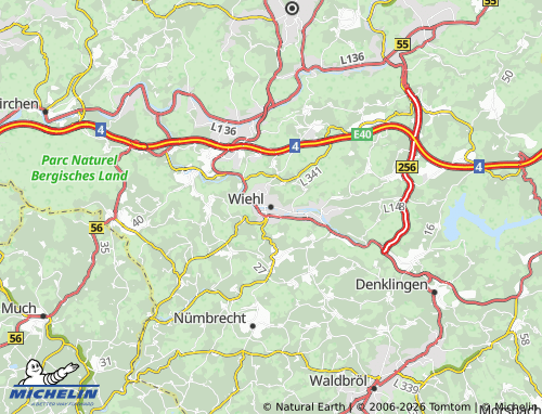 MICHELIN Wiehl map - ViaMichelin