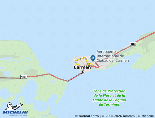 Mapa MICHELIN Playa Norte - ViaMichelin