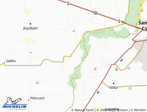 MICHELIN Pescaderos map - ViaMichelin