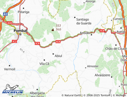 Mapa MICHELIN Cancelinha - ViaMichelin
