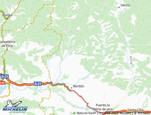 MICHELIN Huertalo map - ViaMichelin