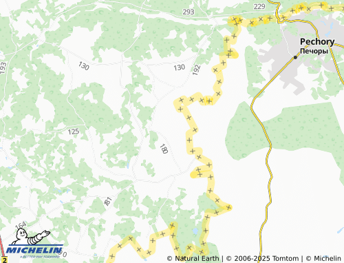 MICHELIN Pliia map - ViaMichelin